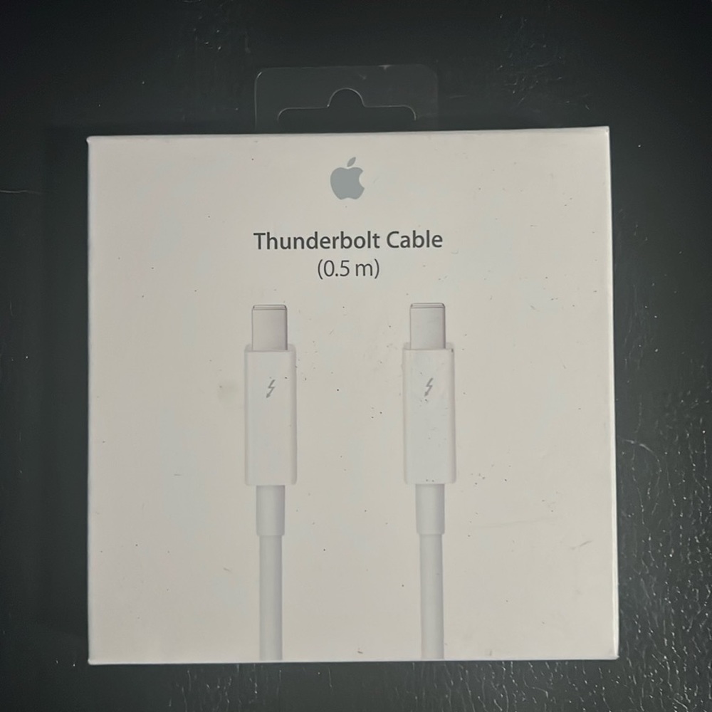 - Apple Thunderbolt Cable